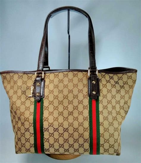 gucci canvas man bag|genuine Gucci tote.